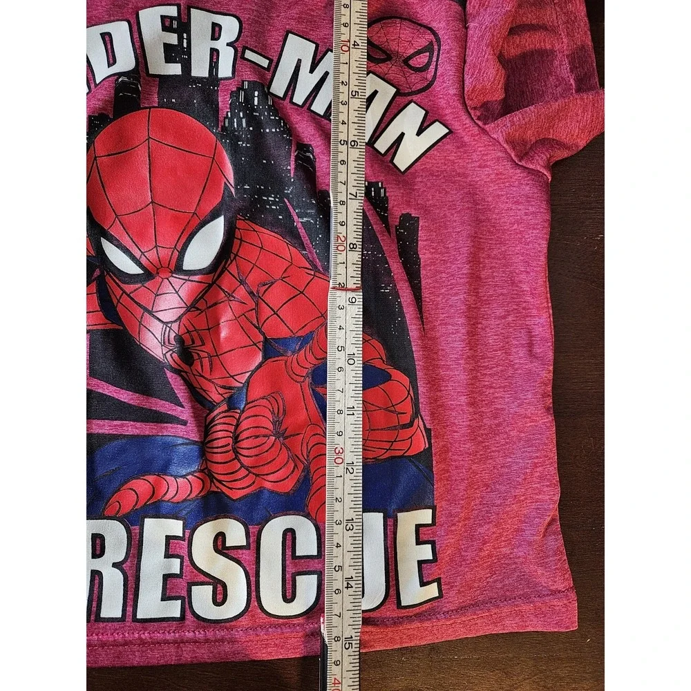 Marvel Spider-Man Kids T-Shirt Size 4 Red Graphic‎ Tee 